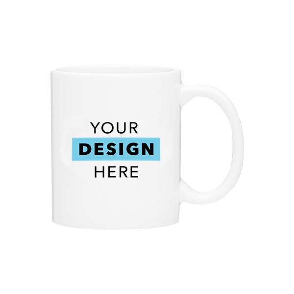 11oz C-Handle Mug (White)