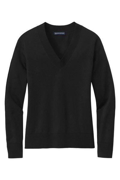 Brooks Brothers Women's Cotton Stretch V-Neck Sweater