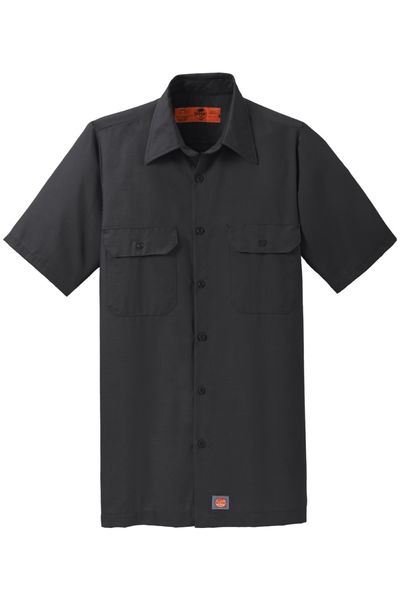 Red Kap Short Sleeve Solid Ripstop Shirt