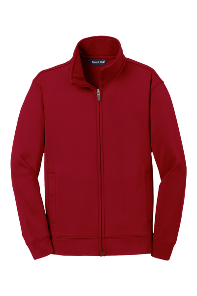 Youth Sport-Tek Sport-Wick Fleece Full-Zip Jacket