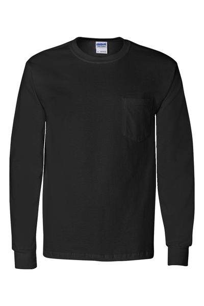 Ultra Cotton Long Sleeve Pocket T-Shirt