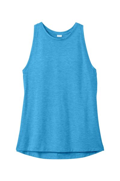 Sport-Tek Ladies PosiCharge Tri-Blend Wicking Tank