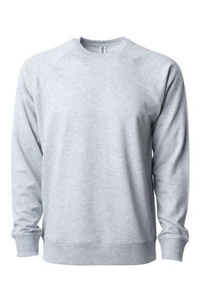Independent Trading Co Icon Lightweight Loopback Terry Crewneck Sweatshirt