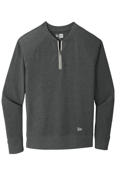New Era Sueded Cotton Blend 1/4-Zip Pullover
