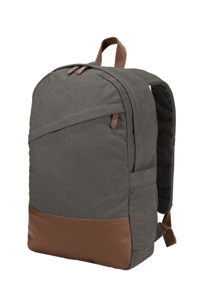 Port Authority Cotton Canvas Backpack