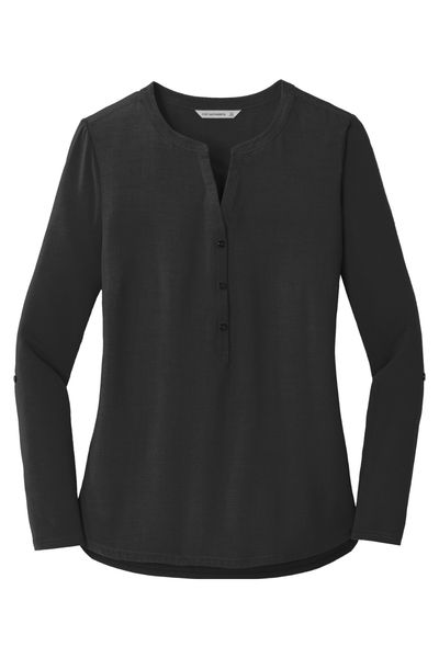 Port Authority Ladies Concept Henley Tunic