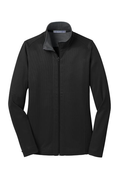 Port Authority Ladies Vertical Texture Full-Zip Jacket
