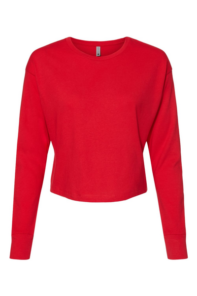 Next Level Women's Long Sleeve Modest Crop