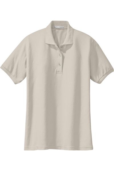 Port Authority Ladies Silk Touch Polo