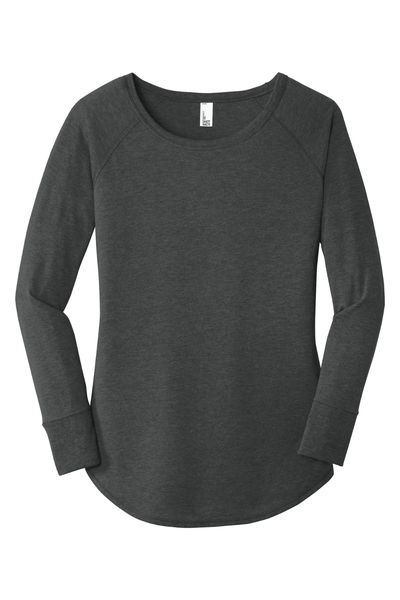 District Women's Perfect Tri Long Sleeve Tunic Tee