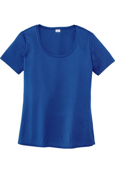 Sport-Tek Ladies Posi-UV Pro Scoop Neck Tee