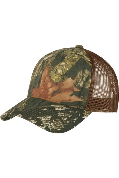 Port Authority Structured Camouflage Mesh Back Cap