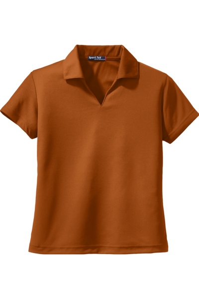 Sport-Tek Ladies Dri-Mesh V-Neck Polo