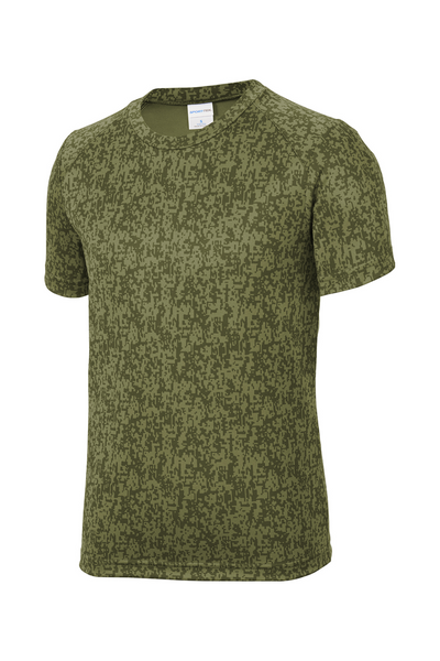 Sport-Tek Youth Digi Camo Tee