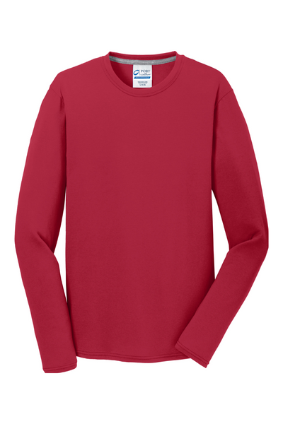 Port & Company Long Sleeve Performance Blend Tee