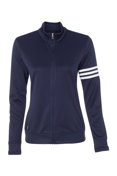 Adidas Women's 3-Stripes French Terry Full-Zip Jacket