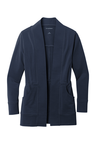 Port Authority Ladies Microterry Cardigan