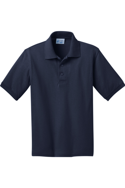 Port & Company Youth Core Blend Jersey Knit Polo