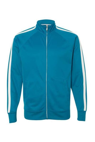Independent Trading Co. Lightweight Poly-Tech Full-Zip Track Jacket
