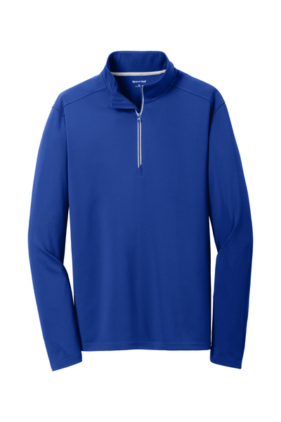 Sport-Tek Sport-Wick Textured 1/4-Zip Pullover