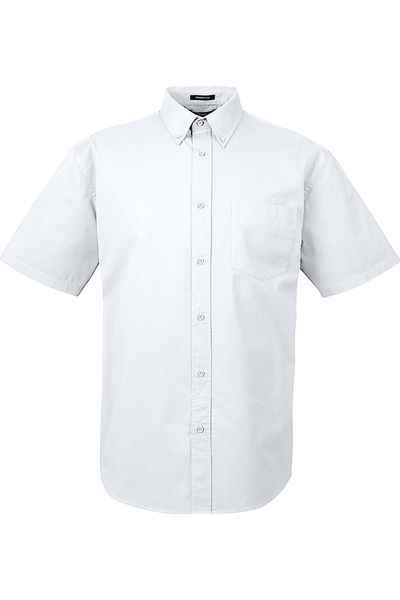 UltraClub Adult Short-Sleeve Whisper Twill